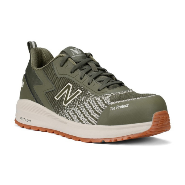 Baskets de Sécurité New Balance Speedware S1P SRC Vert/Blanc