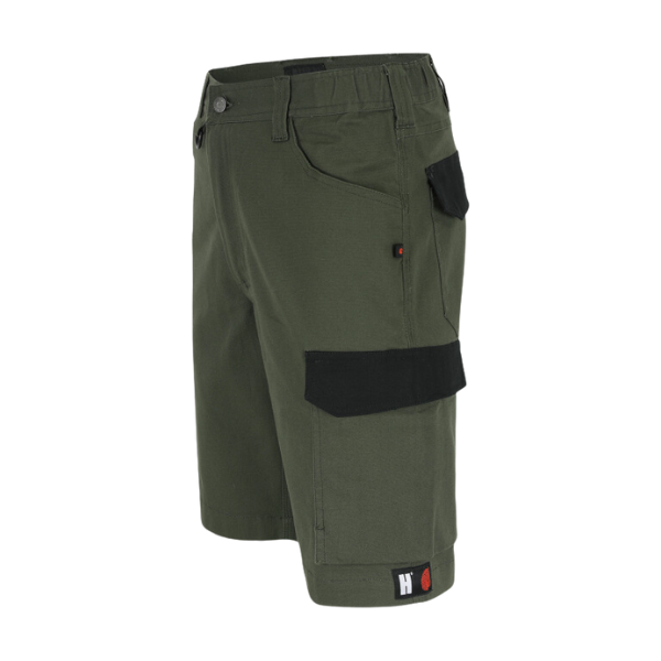 Bermuda de Travail Stan - Taille 52 - Kaki - Résistant et Confortable - D-Work | Leroy Merlin