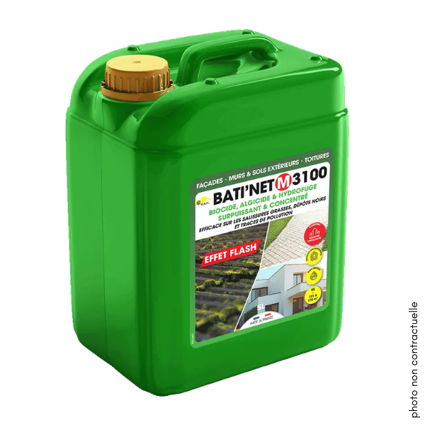Biocide Algicide Hydrofuge Concentré Scalp Bati'Net M 3100 Bidon 20L