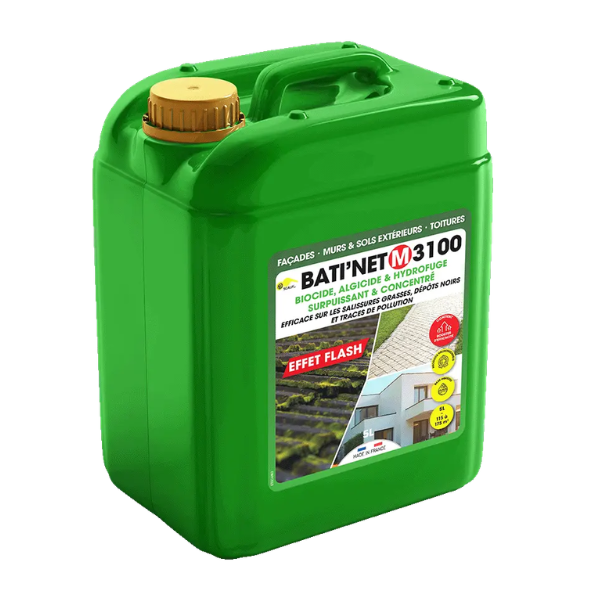 Biocide Algicide Hydrofuge Concentré Scalp Bati'Net M 3100 Bidon de 5L