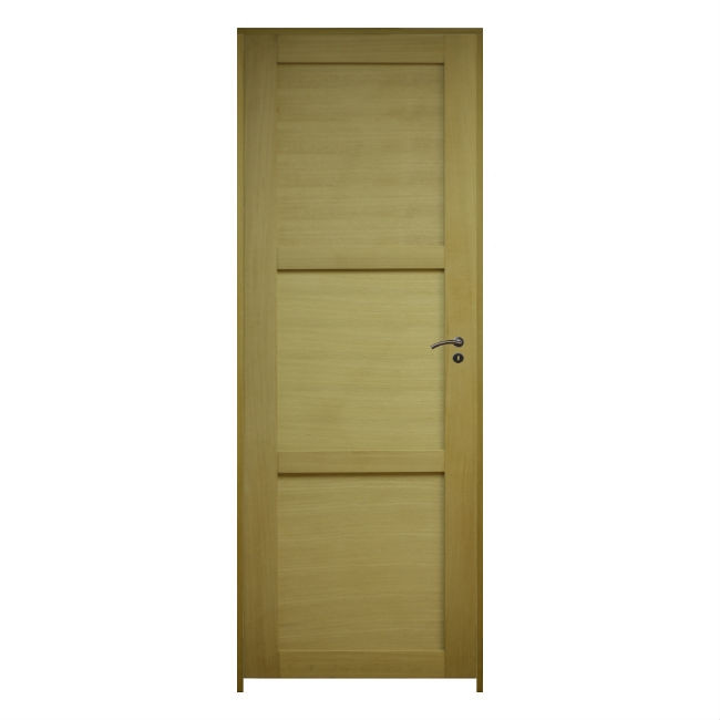 Bloc porte Chêne Ken 3 Panneaux 204x93 cm poussant Gauche