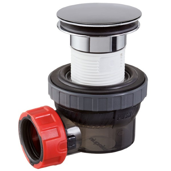 Bonde et Siphon Lavabo ⌀32mm Ultra Compact Wirquin Nano 30721241