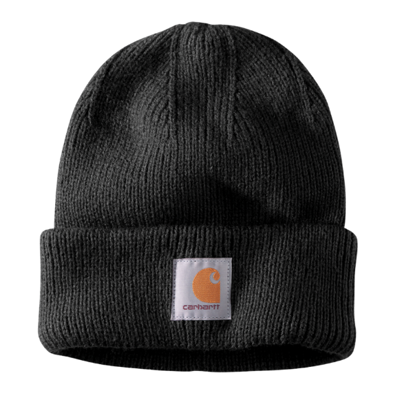 Bonnet Femme Carhartt Rib Knot Acrylic Hat 105560 Black