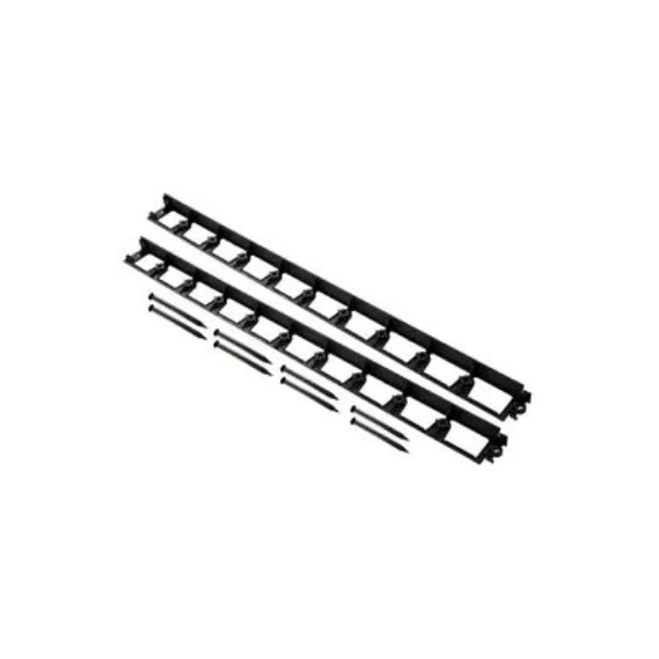 Bordure de Jardin Jouplast Delima® 45mm x 2,4m Anthracite, Lot de 10