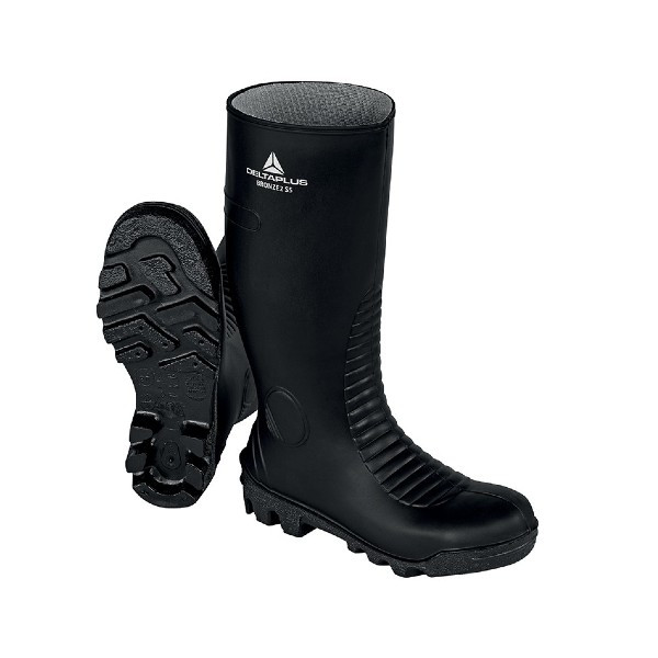 Bottes de Sécurité PVC DeltaPlus BRONZE2 S5 SRA Noir