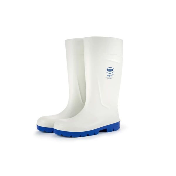 Bottes de Travail Bekina Steplite EasyGrip O4 Blanc/Bleu