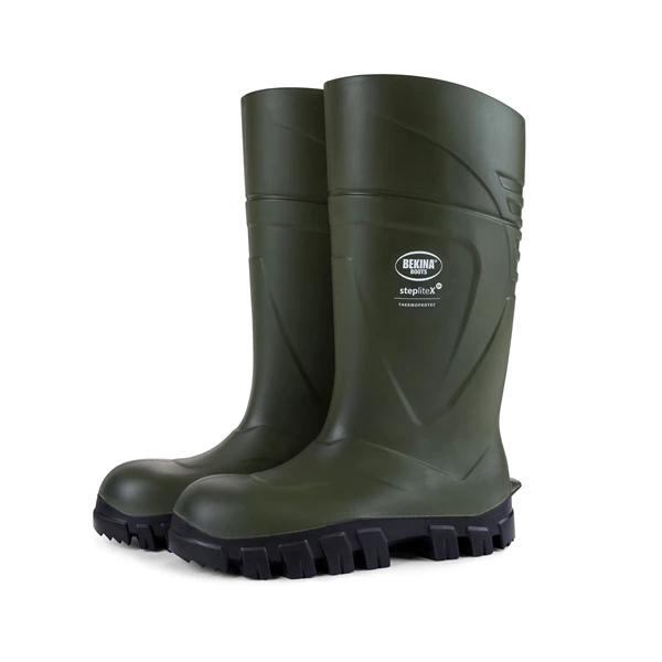 Bottes de Sécurité Bekina Thermolite Iceshield S5 SRC Vert/Noir