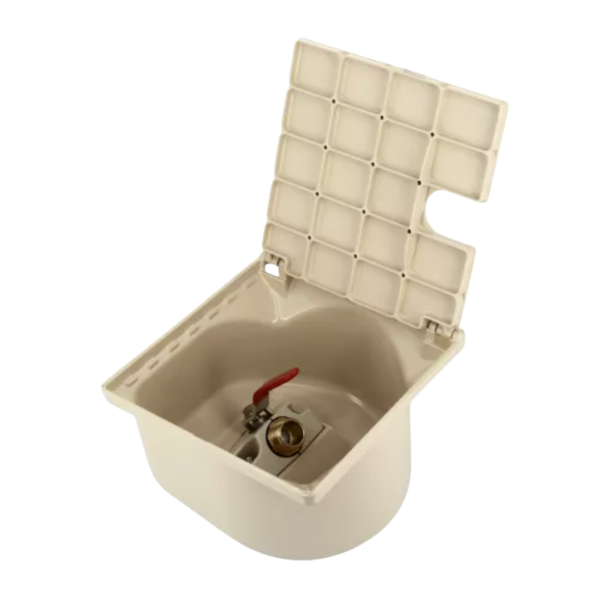 Bouche d'arrosage Nicoll BAC227S Robinet 1/4 de tour 45°, Sable
