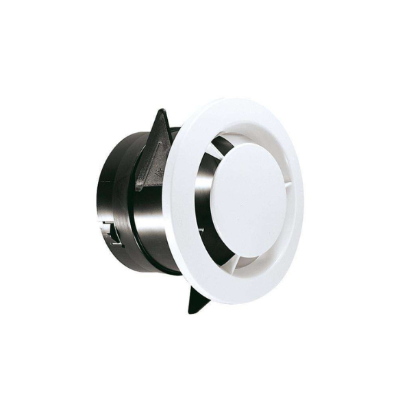 Bouche VMC Sanitaire fixe Atlantic PB 80 NP diam 80 manchon court