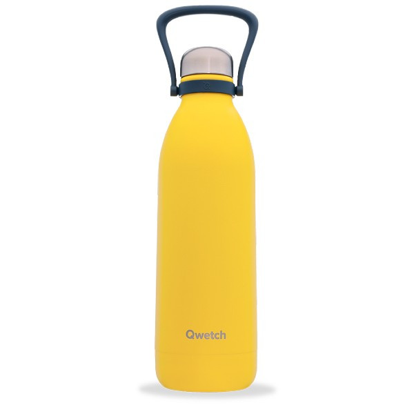 Bouteille Isotherme avec Ansse Qwetch Pop Titan 1,5L Jaune