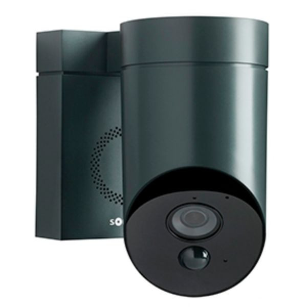 Camera de Surveillance Extérieure Connectée Noire Somfy, 1870347