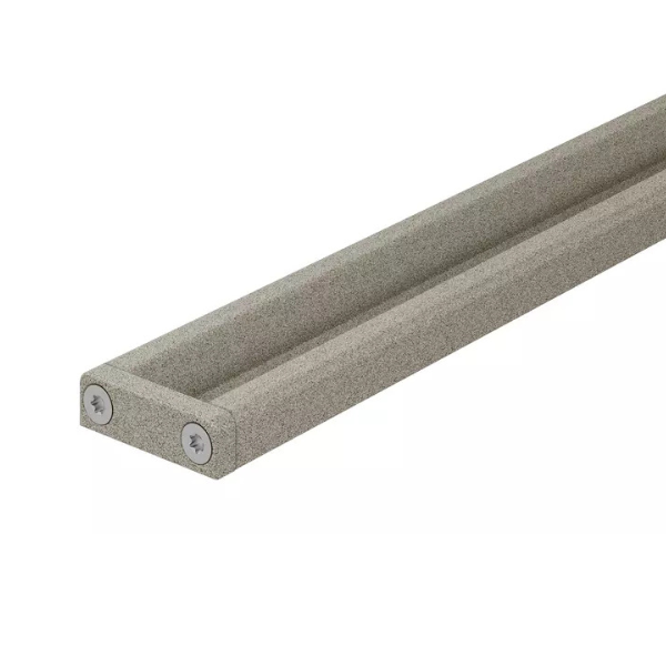 Caniveau de Douche Alu Schlüter-Kerdi-Line-Vario Cove 26mm 1,2m Pierre