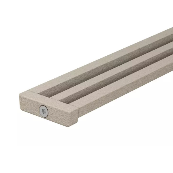 Caniveau de Douche Alu Schlüter-Kerdi-Line-Vario Wave 34mm 1,2m, Sable