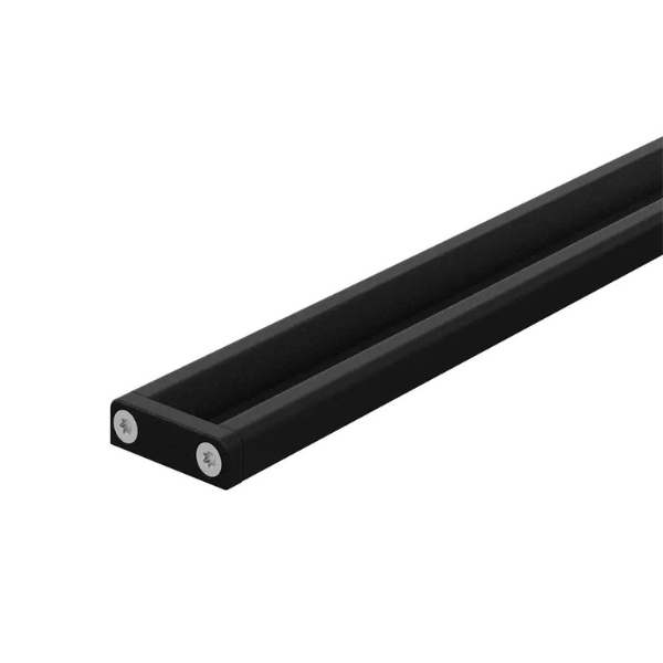 Caniveau Douche Alu Schlüter-Kerdi-Line-Vario Cove 26mm 1,2m Noir mat