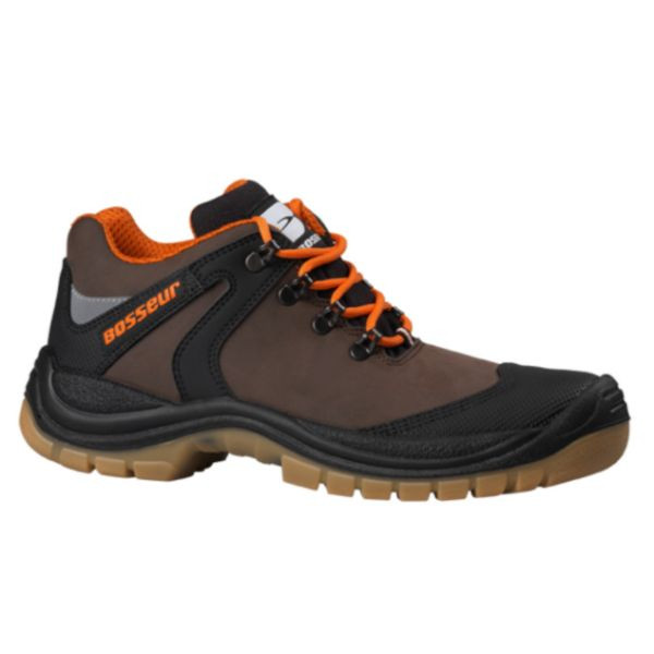 Chaussures de Sécurité S3 Basses Bosseur Air Cross Marron