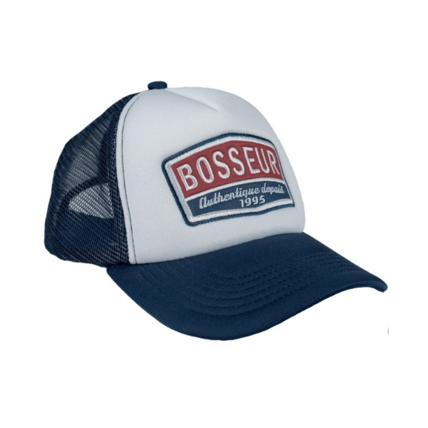 Casquette Bosseur Kent Bleu et Blanc TU