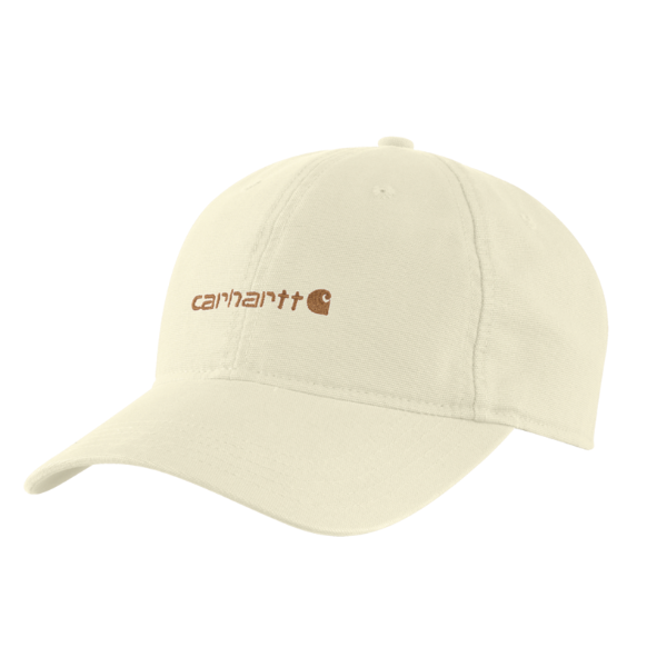 Casquette Carhartt Canvas Embroidered Graphic 106810 Undyed Ecru