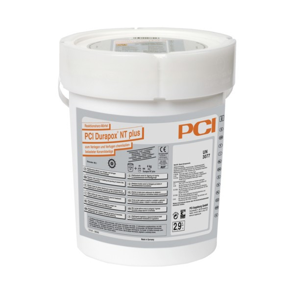 Colle et Joint Epoxy PCI Durapox NT Plus Gris Ciment n°31, Seau 4kg