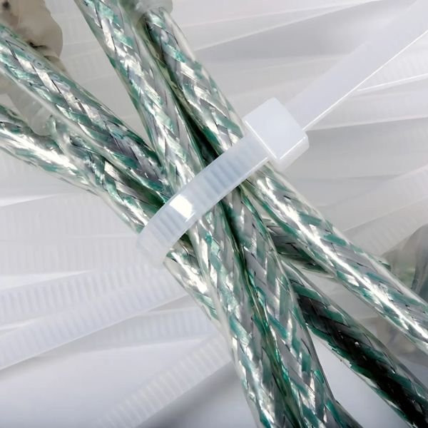 Collier de Serrage PA Transparent 200 x 3,5 mm, Lot de 1 000
