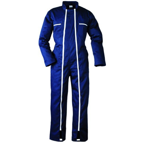 Combinaison de Travail Double Zip Coverguard Factory Bleu Marine