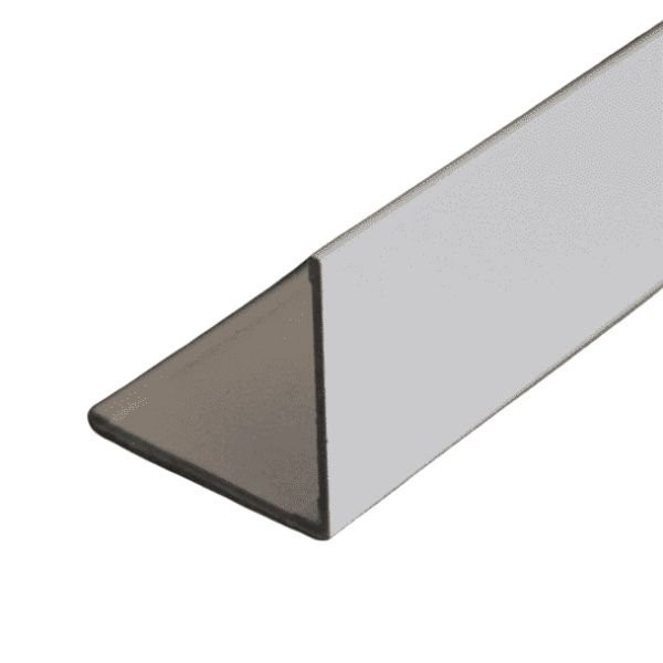 Cornière Aluminium Laqué Blanc 20 x 20 mm x 2,5 m