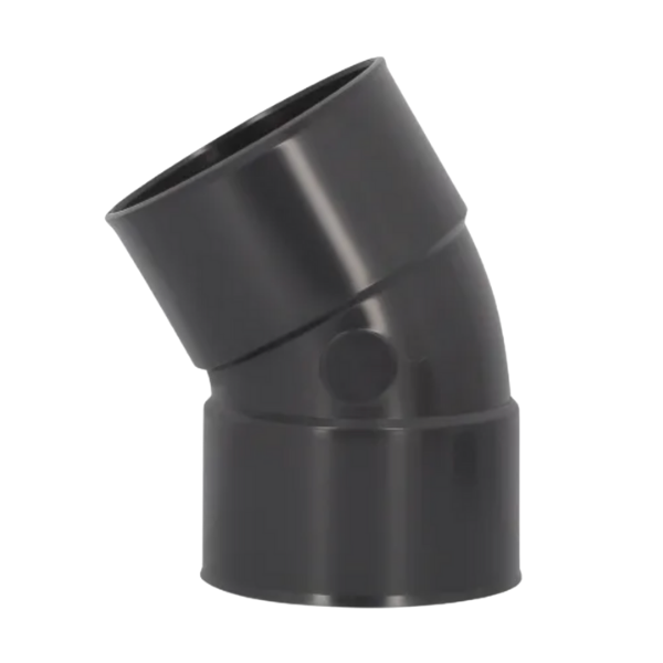 Coude PVC à Coller F-F 30° Nicoll Hometech®, ⌀100mm - materiauxnet.com