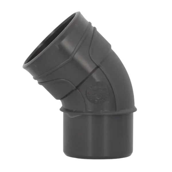 Coude PVC à Coller M-F 45° Nicoll Hometech® ⌀50mm - materiauxnet.com