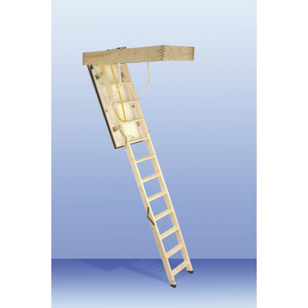 Escalier escamotable en bois, trappe de 60 cm