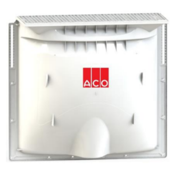 Cour Anglaise ACO 100 x 100 x 40cm Grille Acier Caillebotis 30x10 B125