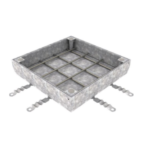 Couvercle à Carreler Galva N250 ACO Uniface 30 x 30cm, Hauteur 8 cm