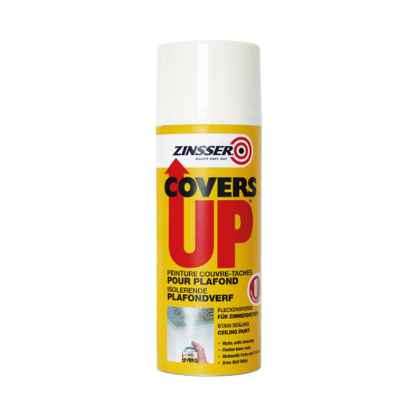 Primaire Isolant Vertical Retouche Plafond Covers Up Zinsser, 400 ml