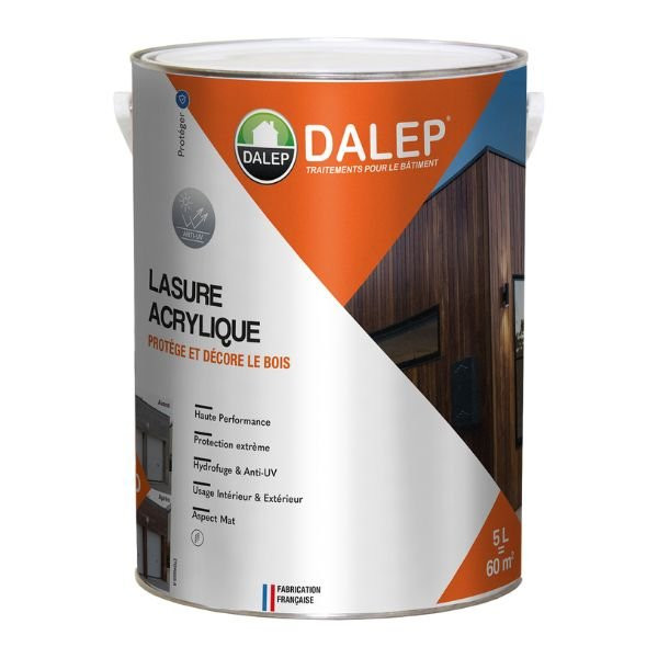 Lasure-Acrylique-Bois-Protection-Extrême-Dalep-Chêne-Clair-Pot-de-5L-1