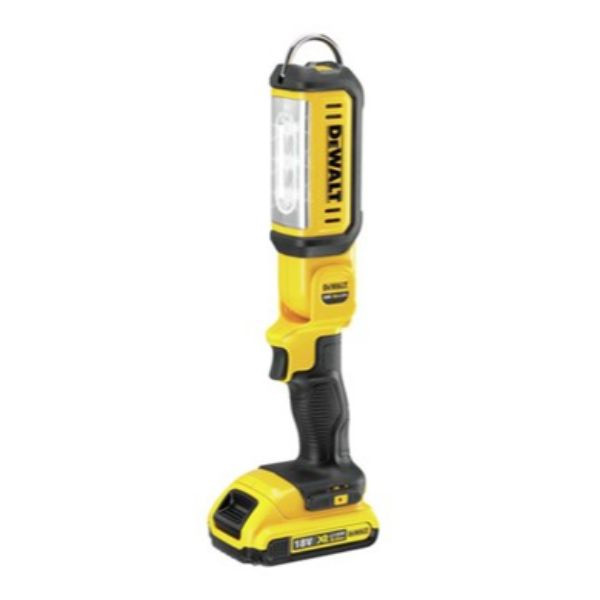 Lampe LED Faisceaux Large 500 Lumens Dewalt 18V Sans Batterie, DCL050