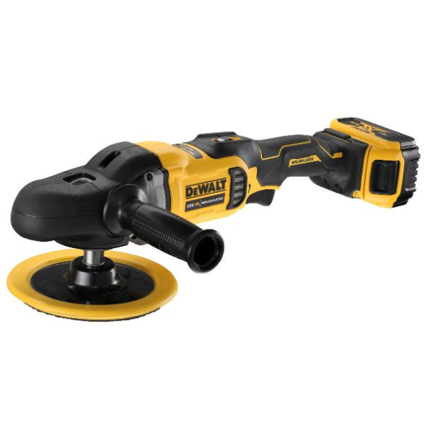 Polisseuse Rotative Dewalt XR Brushless ⌀180mm 18V 5Ah, DCM849P2