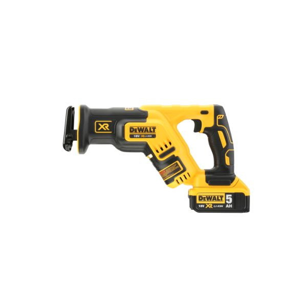 Scie Sabre Compact Sans Fil Dewalt XR Brushless 18V 5Ah, DCS367P2