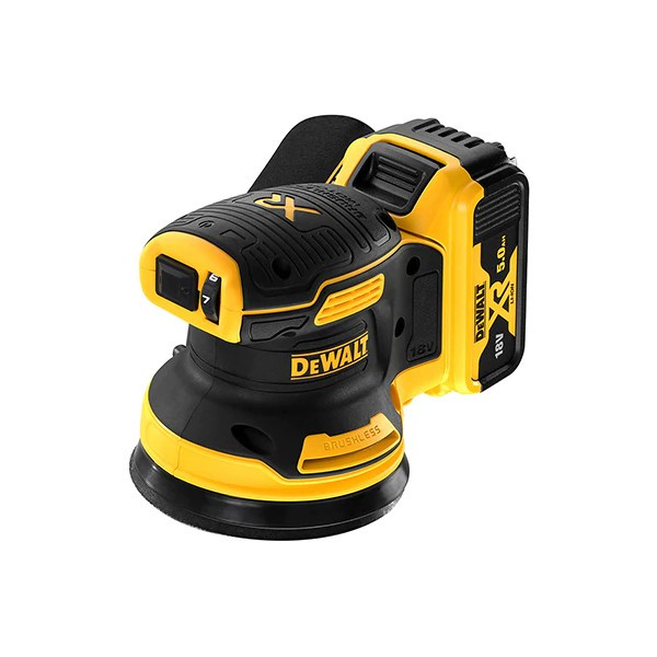 Ponceuse excentrique 125 mm 18V 5Ah Dewalt DCW210P2 