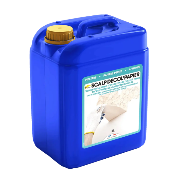 Décolleur Papier peints Scalp Décol'Papier, Bidon de 5L