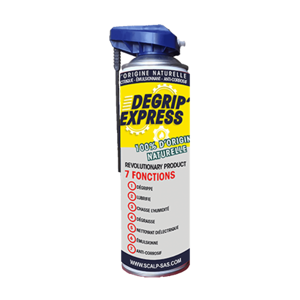 Dégrippant Multifonctions Naturel Scalp Dégrip'Express, Aérosol 400ml