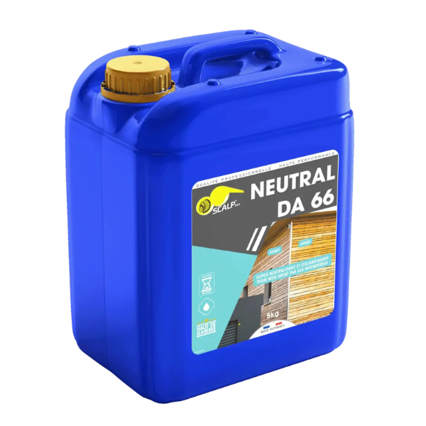 Dégriseur Bois Extérieurs Scalp Neutral DA 66, Bidon de 6L