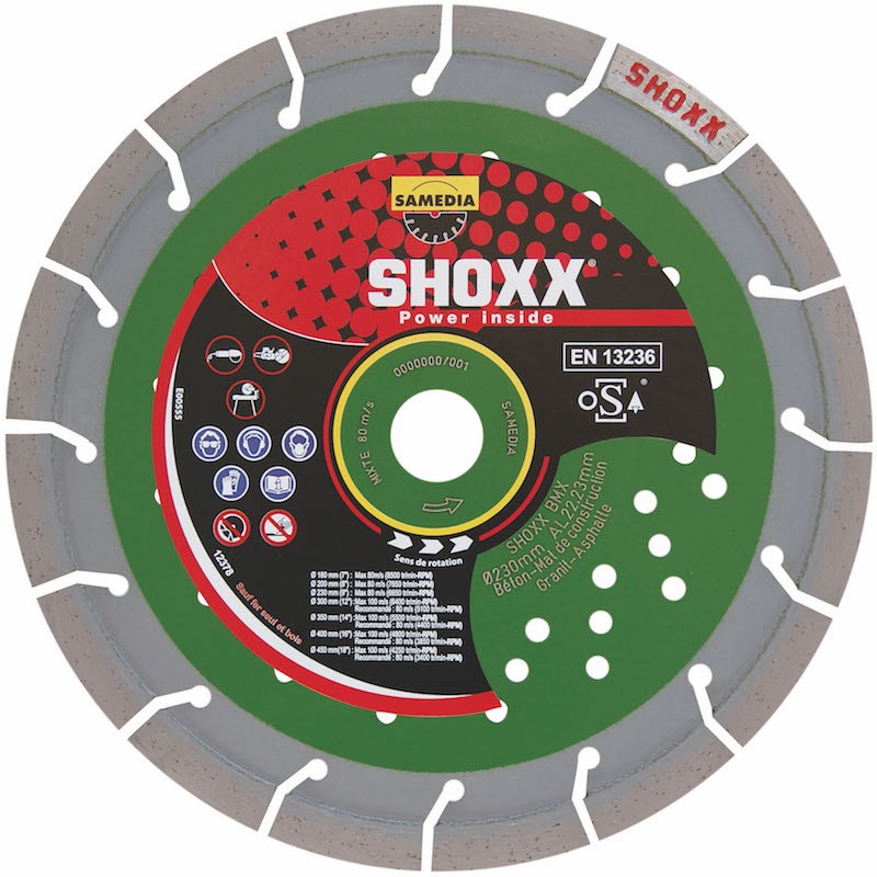 Disque Mixtes Shoxx BMX Samedia ⌀ 125mm x 22,23mm 