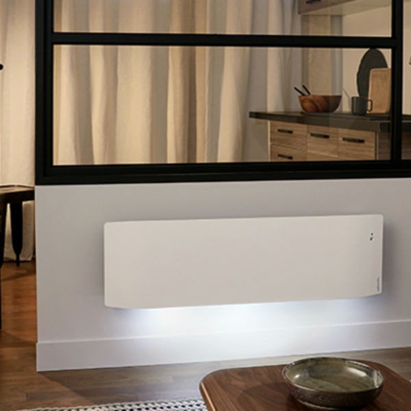 Radiateur Electrique Atlantic Divali Plinthe, Blanc