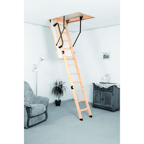 Escalier Escamotable Bois Fritz EB-Energy 2,8 m Trémie 120 x 60 cm 