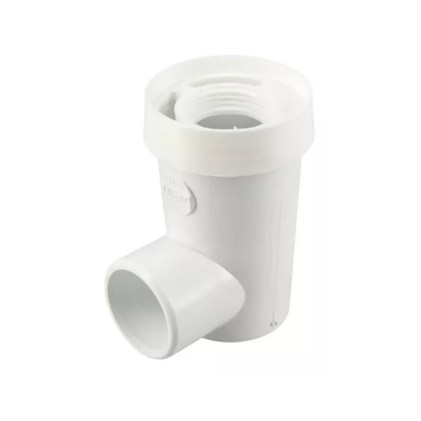 Entonnoir Siphon PVC Nicoll YGSFH1 26x34cm ø32-40mm Sortie horizontale