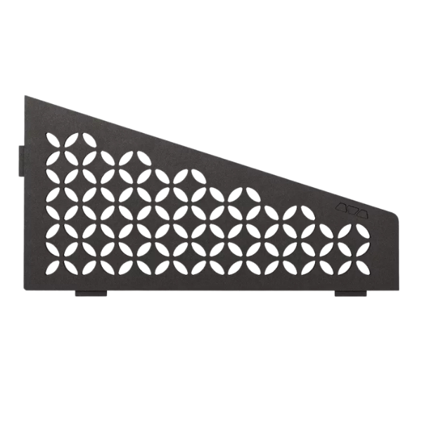 Etagère d'Angle de Douche Schlüter-Shelf-E-S3 Floral 154x295mm Anthra