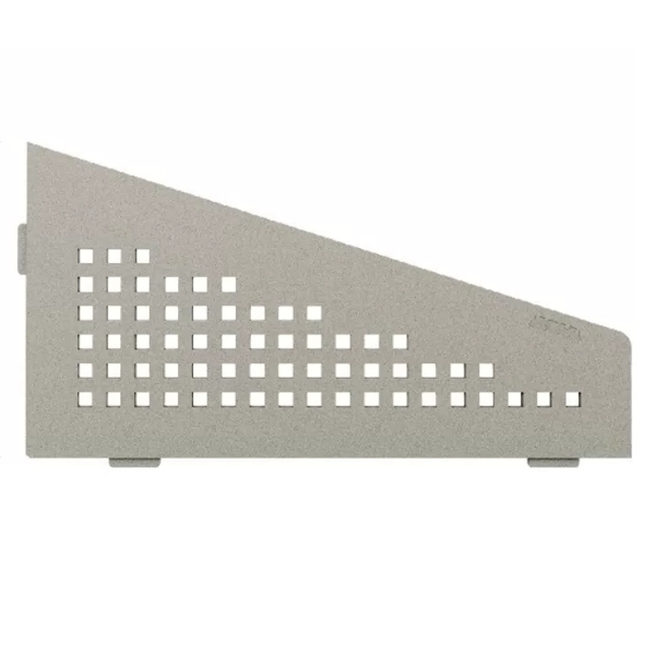 Etagère d'Angle de Douche Schlüter-Shelf-E-S3 Square 154x295mm Pierre