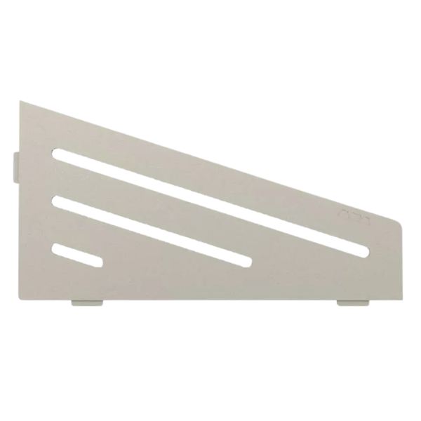 Etagère d'Angle de Douche Schlüter-Shelf-E-S3 Wave 154x295mm Crème