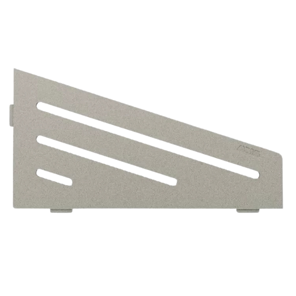 Etagère d'Angle de Douche Schlüter-Shelf-E-S3 Wave 154x295mm Pierre