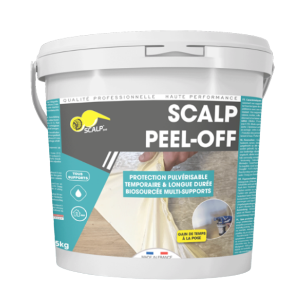 Film Protecteur pelable Scalp Peel-off, Seau de 5kg