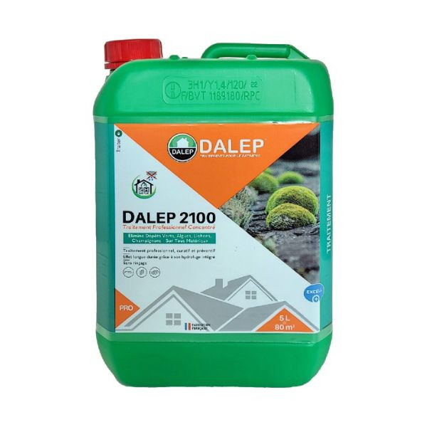 Fongicide Hydrofuge Concentré Professionel Dalep 2100® Bidon de 5L 