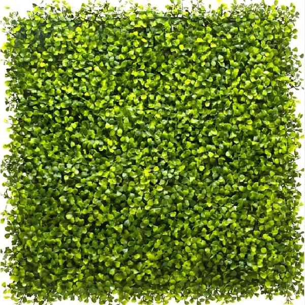 Mur Végétal Artificiel Buis Vert 80 mm 1m x 1m